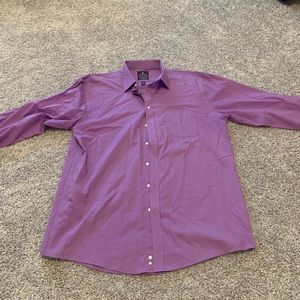 Purple Stafford dress shirt